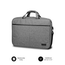 SUBBLIM SUB-LB-3ELB001 borsa per laptop 35,6 cm (14 ) Sac Toploader Grigio - Nuovo