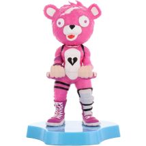 Figurina Fortnite Cuddle Team Leader - Cable Guys - Supporto per cuffie, smartphone o piccolo accessorio - 11 cm - Nuovo
