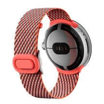 Bracelet Tissé pour Pixel Watch Taille Unique Corail