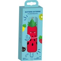 Batería externa Yello koko Powerbank 4800 mAh Rojo Fresa - Nuevo