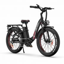 Bicicleta eléctrica urbana DRVETION CTR26, batería de 48 V y 20 Ah, neumáticos CST de 26 x 4.0 , Shimano de 7 velocidades - Nuevo