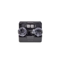 DJI Mic Mini 2 Kit micro senza fili 2 trasmettitori + 1 ricevitore mobile nero e bianco 48 kHz 24 bit riduzione del rumore - Nuovo