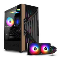 PC Gaming PC Racing Delta - Intel Core i5 12600KF, RAM 32 Go, M.2 2 To, RTX 5070, Refroidissement liquide 240mm, Windows 11 Pro, Wifi, PC Gamer