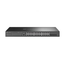 TP-Link Omada SG3428MP commutateur réseau Géré L2+ Gigabit Ethernet (10/100/1000) Connexion Ethernet, supportant l'alimentation via ce port (PoE) 1U 