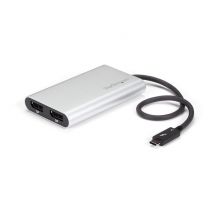 StarTech.com Adaptateur Thunderbolt 3 vers Double DisplayPort - Adaptateur Vidéo Double Écran/Multi-Écran Thunderbolt 3 vers Double DisplayPort 1.2 (