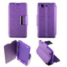 Etui Folio Violet compatible Sony Xperia Z3 Compact