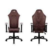 AEROCOOL Sedia Aerocool Crown AeroSuede (Marrone/Bianco) - Nuovo