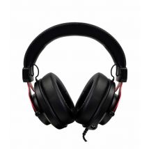 Arozzi Aria Auriculares Alámbrico Diadema Juego Negro, Rojo - Nuevo