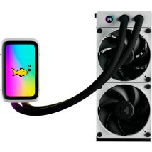 HYTE THICC Q60 Processor Kit di raffreddamento a liquido 12 cm Nero, Bianco 2 pezzo/i - Nuovo