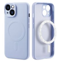 imoshion Coque Couleur avec MagSafe pour Apple iPhone 15 - Lila
