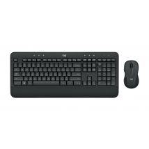 Logitech MK545 ADVANCED Wireless Keyboard and Mouse Combo clavier Souris incluse Bureau RF sans fil Français Noir