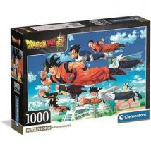 Puzzle Clementoni Dragon Ball Super 1000 piezas 70 x 50 cm Póster Negro - Nuevo