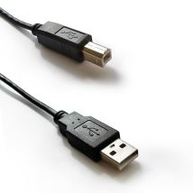 Atlantis Land P019-UB2-ABMM-3 câble USB USB 2.0 3 m USB A USB B Noir