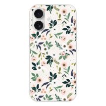 Coque en silicone - Compatible pour Apple iPhone 17 - design flowers