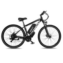 Bicicletta Elettrica RN50 | Velocità Massima 25 km/h | Autonomia 80 km | Motore 750W | Batteria 48V 15Ah | Pnei da 29 PolliciT | Nero - Nuovo