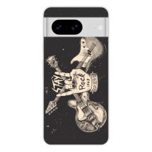 Funda de silicona - Compatible con Google Pixel 8 - diseño stay rock - Nuevo