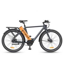 Bicicleta Eléctrica ENGWE P275 PRO 19.2Ah - Motor 250W Batería 691.2Wh Autonomía 260KM - Negro y Naranja - Nuevo
