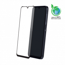 Protection d'écran en verre trempé (60% verre trempé recyclé) pour Samsung Galaxy A25 5G/ A24 4G/ 5G 2023, Noir