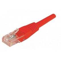 CUC Exertis Connect RJ-45, Cat6, 0.5 m cable de red Rojo 0,5 m U/UTP (UTP) - Nuevo
