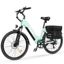 ESKUTE C202 Bicicletta Elettrica 250W 48V17,5Ah 26'' - Verde - Nuovo
