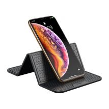 Baseus Folding Self-adhesive Smarthone & Device Nanopad Holder on dashboard (205 x 122mm) Black