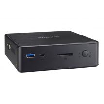 Shuttle Nano PC NC10U7 , Intel i7-8565U, 1x HDMI, 1x DP, 1x 2.5 , 1x M.2, 1x LAN, 1x COM, WiFi, fonctionnement permanent 24/7, attaches VESA