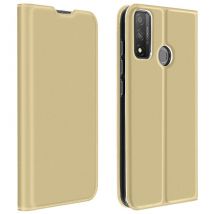 Housse Huawei P smart 2020 Porte-carte Fonction Support Vidéo Dux Ducis Or