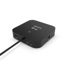 DICOTA D31949 base para portátil y replicador de puertos Alámbrico USB Tipo C Negro - Nuevo