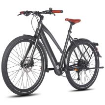 FAFREES F700W E-bike - Motor 250W Batería 36V10AH Con Frenos Hidráulicos – Negro - Nuevo