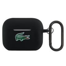 Coque en Silicone pour AirPods Pro 2 avec Mousqueton Noir