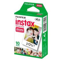 Fujifilm Instax Mini - Pack de 10 Films Photo Instantanés - Compatible Instax Mini (46x62 mm)