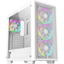 Case per PC - XIGMATEK - Gaming G Pro Arctic (bianco) - Mid Tower - Formato E-ATX - 4x120mm LED A-RGB - Nuovo