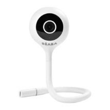Babyphone vidéo BEABA ZEN Connect Full HD 1090p Wi?Fi Talkie?Walkie Blanc