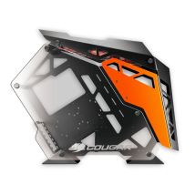 COUGAR Conquer Midi Tower Nero, Arancione - Nuovo