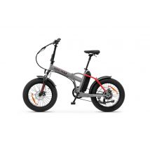 Argento e-Mobility Mini Max Gris, Rouge Aluminium Taille unique 50,8 cm (20 ) 26 kg Lithium-Ion (Li-Ion)