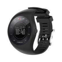 Bracelet en silicone pour Polar M200 Noir