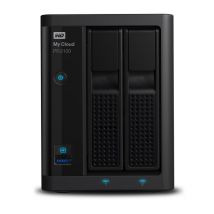 Western Digital My Cloud PR2100 NAS Escritorio Intel Pentium N3710 4 GB DDR3L 12 TB Unidad de disco duro My Cloud OS Negro - Nuevo