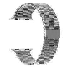 Devia Pulsera para Apple Watch 42 / 44 / 45 / 49mm Milanaise Mesh Plateado - Nuevo