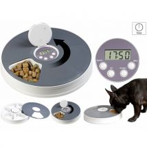 Distributeur programmable de nourriture pour petit chien et chat