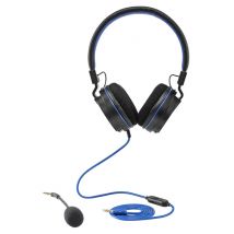 Snakebyte Head:Set 4 Auriculares Alámbrico Diadema Juego Negro, Azul - Nuevo