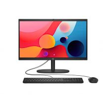 HP 22-dg0002ns Intel N N100 54,5 cm (21,4 ) 1920 x 1080 pixel PC All-in-One 8 GB DDR5-SDRAM 256 GB SSD Windows 11 Home Wi-Fi 6 (802.11ax) Bianco - 