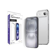 Pack Moxie iPhone Air Housse TPU transparente + Verre trempé 2.5D Transparent