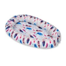 Saco de Dormir Capullo de Plumas Multicolor para Bebé - Confort y Seguridad - Nuevo