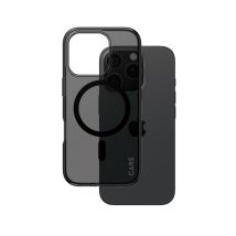 PanzerGlass CARE by Flagship Case Smokey Urban Combat w. Black MagSafe iPhone 16 Pro coque de protection pour téléphones portables Housse Noir Apple 