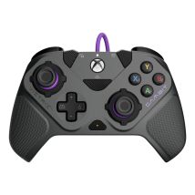 PDP 049-006-GY accessorio per videogiochi Nero, Grigio, Viola Joystick analogico/digitale USB PC, Xbox One, Xbox Serie S, Xbox Serie X - Nuovo