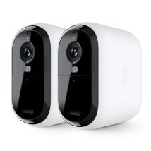 Confezione da 2 telecamere di sorveglianza connesse per esterni Arlo Essential 3 XL 2K Bianco - Nuovo
