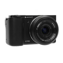 AgfaPhoto Realishot C110 - Cámara Digital Compacta con Pantalla Articulada - Negro - Nuevo