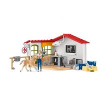 Schleich - Consultorio veterinario con animales - 42502 - Nuevo