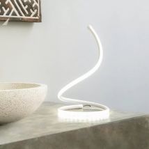 Lampe de Table LED Courbe Blanc