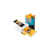 Imprimante photo Kodak Dock ERA jaune 4x6 avec 60 feuilles papier photo